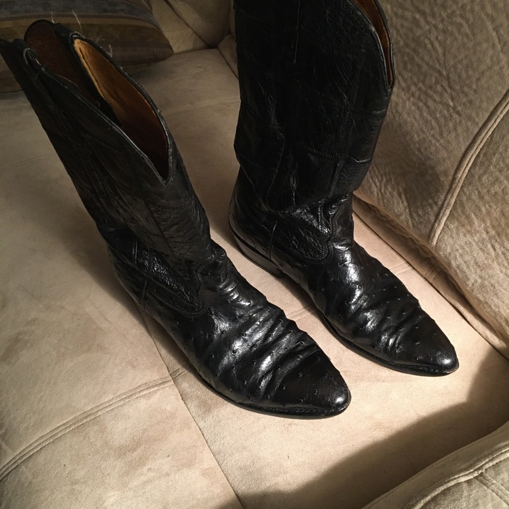Vintage NACONA Cowboy boots.  Pointed Toes.  Resoled once Rehealed twice.